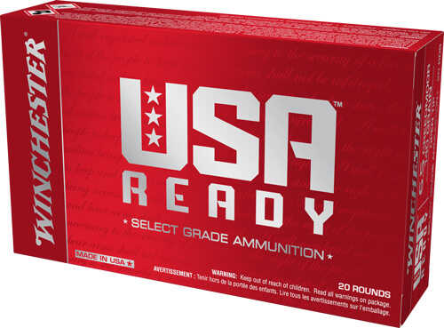 Winchester USA RDY 6.5 Creedmoor 140Gr Open Tip Match Ammo 20 Rounds