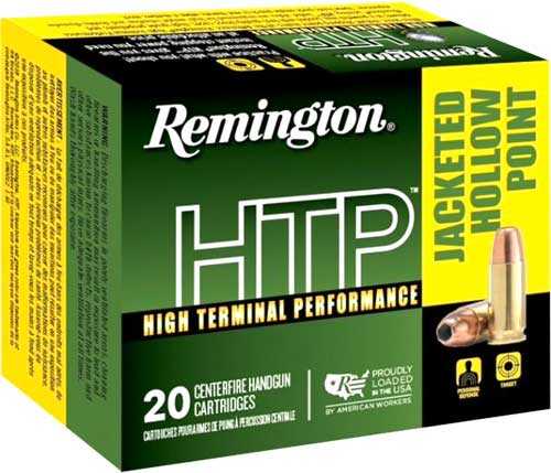 Remington HD 30 Super Carry 100gr JHP HTP Ammo – Reliable Jacketed Hollow Point Performance