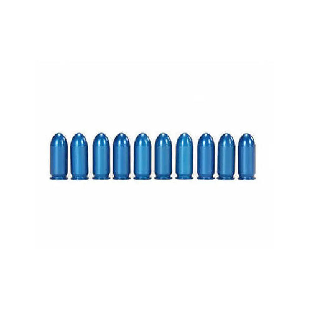 A-zoom Pistol Metal Snap Caps 45 Auto Blue Package of 10 - 15315