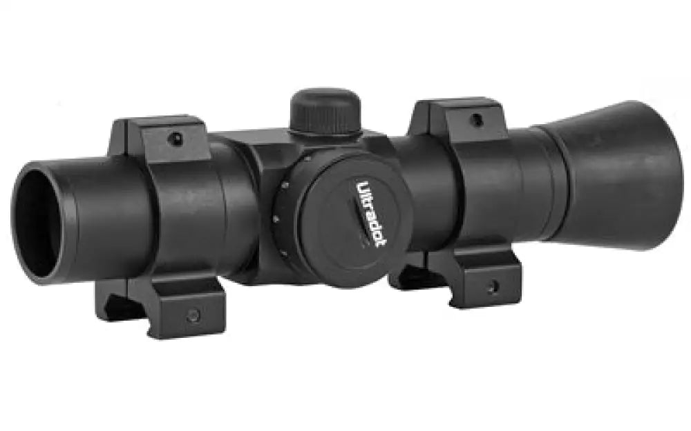 Vortex black tactical scope with 25mm tube, matte finish, 2MOA adjustable turret