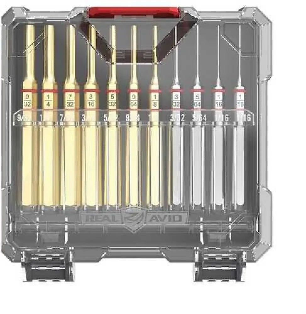 Accu-punch Standard Brass and Steel Pin Punch Set
