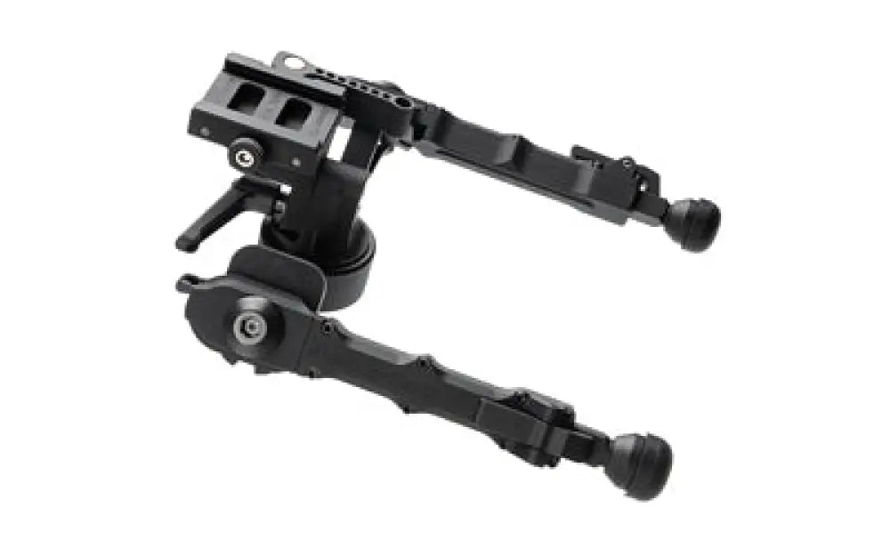 Black ACCU-TAC FC-4 G2 ARCA Spec bipod with adjustable legs and quick-release plate