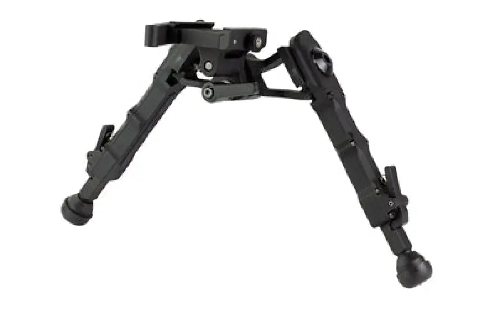 Black ACCU-TAC WB-4 ARCA Spec bipod with adjustable legs and rubber feet