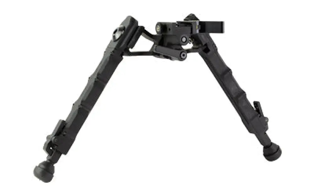 Black ACCU-TAC WB-5 bipod with textured grips and adjustable legs