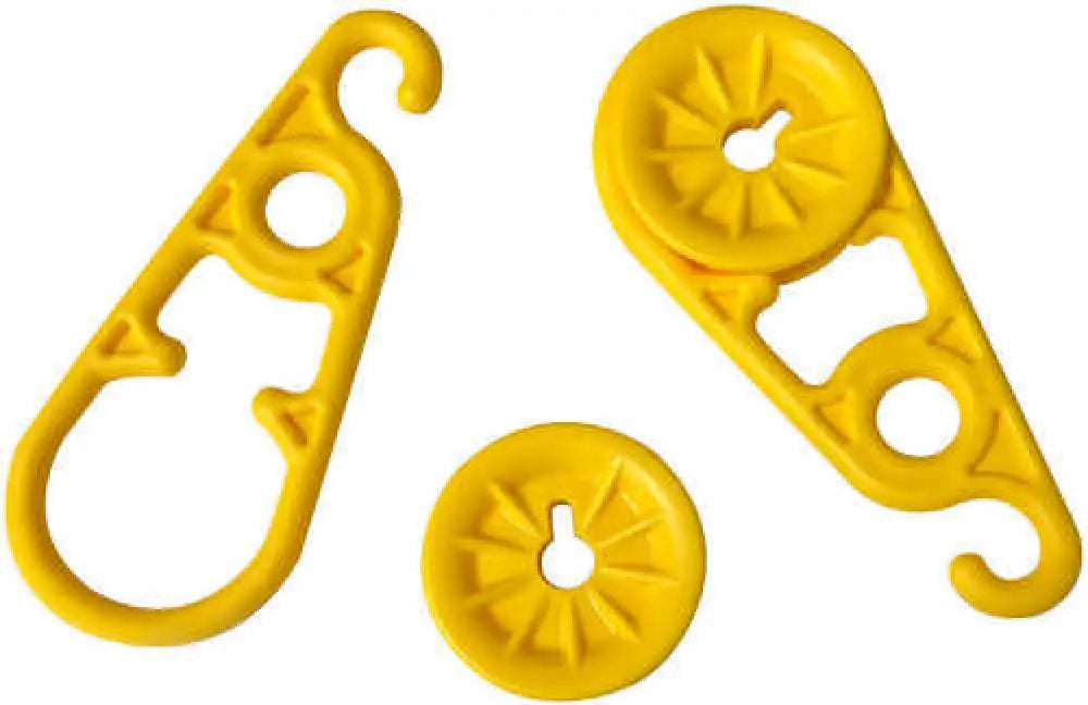 Accusharp 1007c Super Snaps Tarp Clips Yellow 15 Pack - 1007c