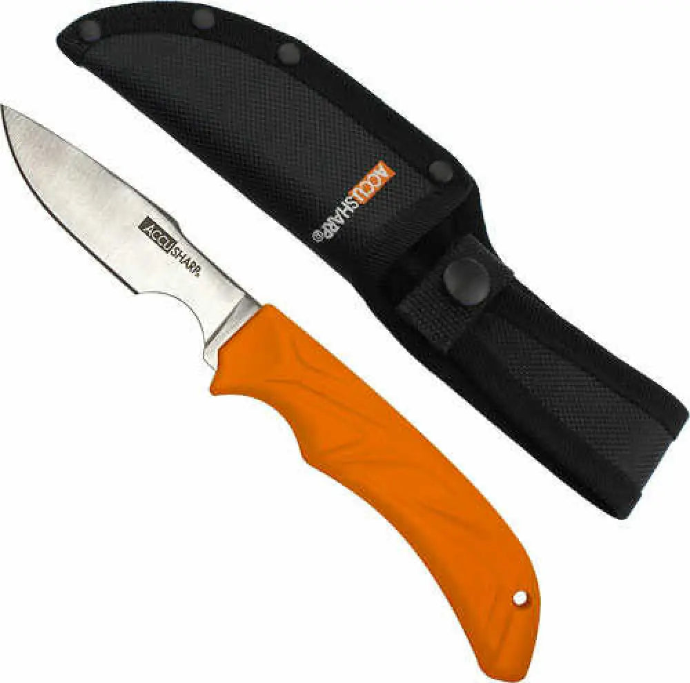 Accusharp Caping Knife 3’’ Blade Non Slip Grip W/sheath - 731c