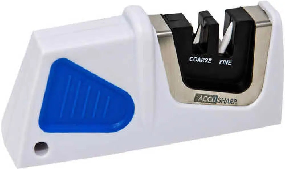 Accusharp Compact Pull-through Sharpener Diamond Tungsten Carbine Fine White/black - 080c