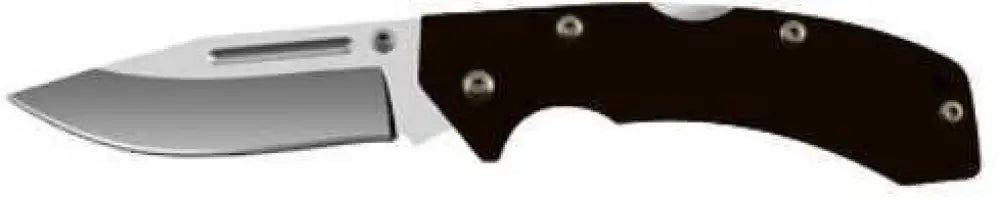 Accusharp Model 711c Folding Knife Black G10 Grip Stainless Steel Blade