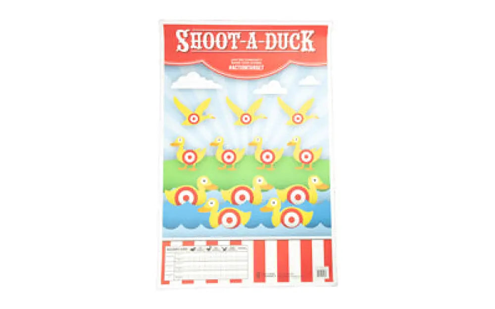 Colorful shoot-a-duck action target arcade classic pack