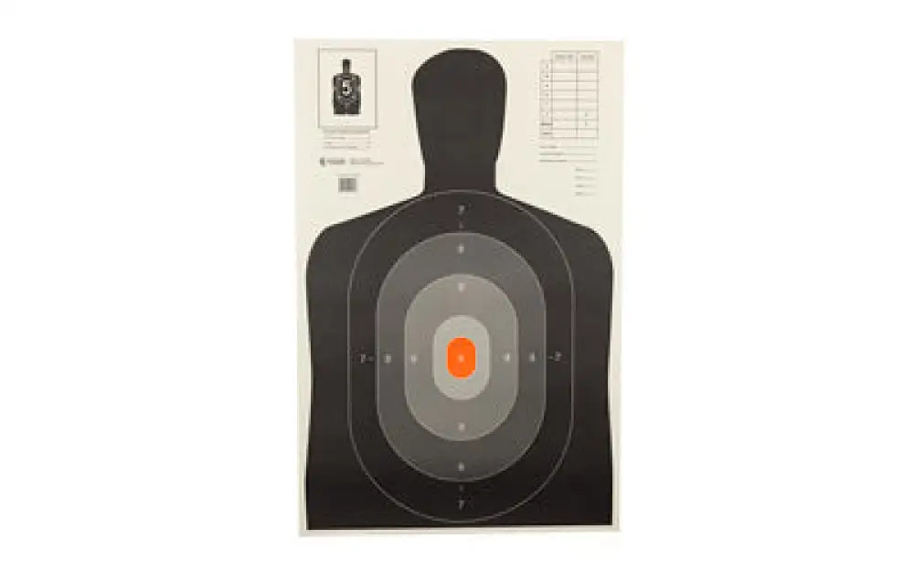 Action Target B27e Pros 100 Pack Buy at Faith and Freedom Outdoors - Paper Targets
