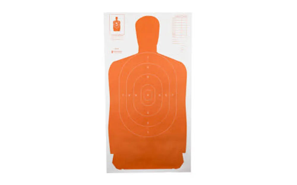 Action Target B27s Org 100 Pack Buy at Faith and Freedom Outdoors - Paper Targets