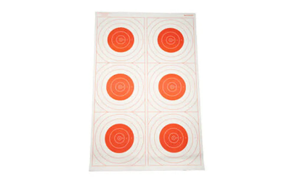 Action Target Blseye Mili Red 100 Pack Buy at Faith and Freedom Outdoors - Paper Targets