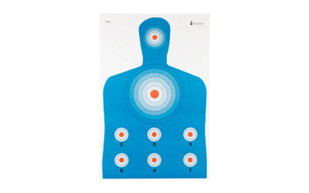 Action Target Hivis Flor 100 Pack Buy at Faith and Freedom Outdoors - Paper Targets