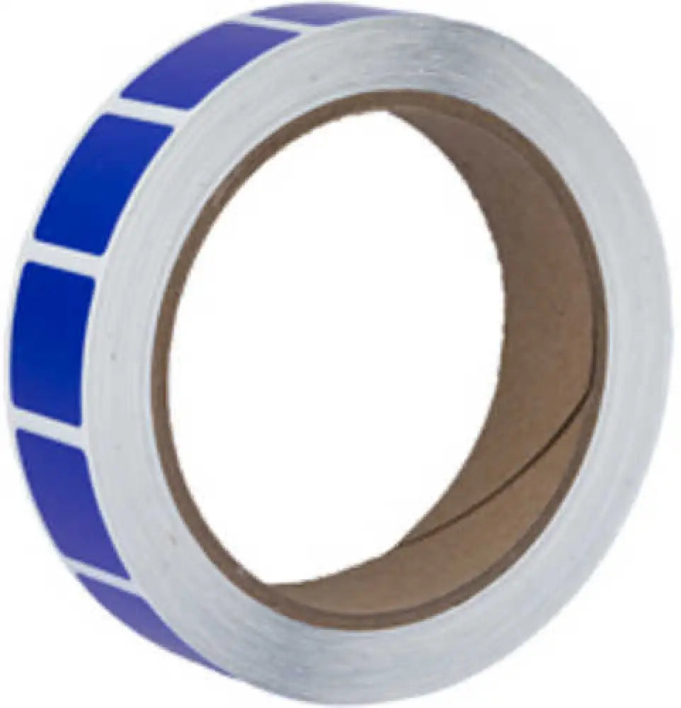 Action Target Inc Past/txbl Square Pasters 1000 Per Box Blue - Past/txbl