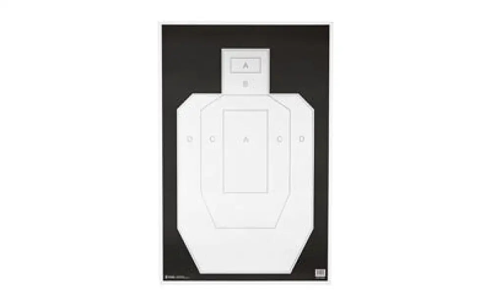Action Target Ipsc Pbkb Paper 100 Pack Buy at Faith and Freedom Outdoors - Paper Targets