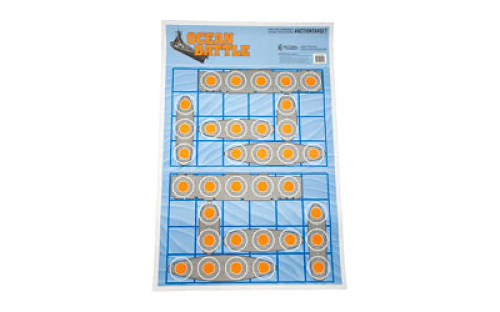 Action Target Ocean Battle 100 Pack Buy at Faith and Freedom Outdoors - Paper Targets