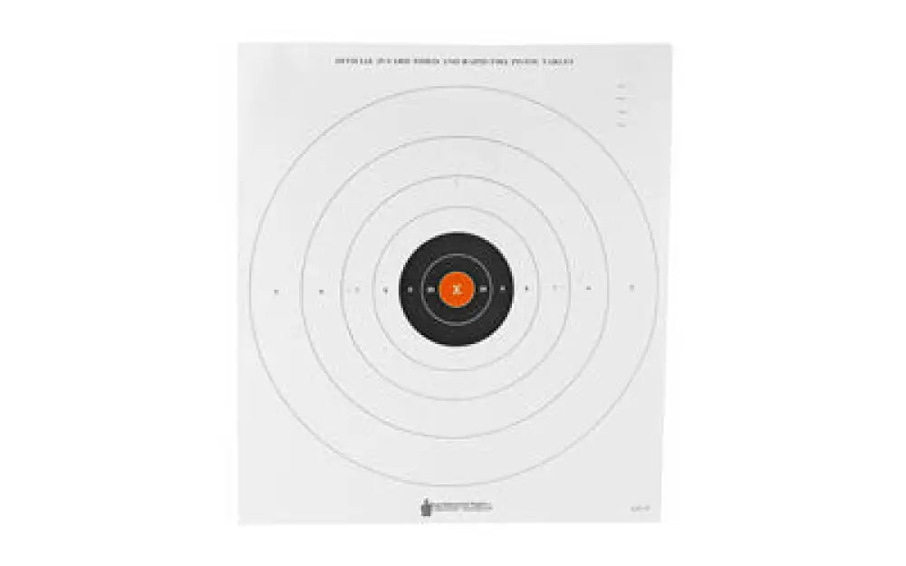 Action Target Org Center Paper 100 Pack Buy at Faith and Freedom Outdoors - Paper Targets
