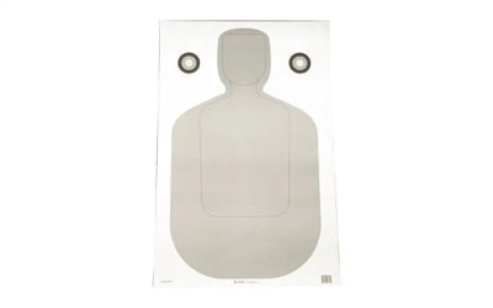 Action Target Qual Anatomy Grey 100 Pack Buy at Faith and Freedom Outdoors - Paper Targets