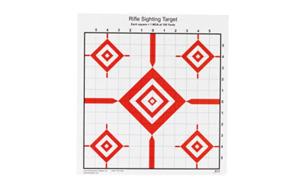 Action Target Rifle Sighting 100 Pack Buy at Faith and Freedom Outdoors - Paper Targets