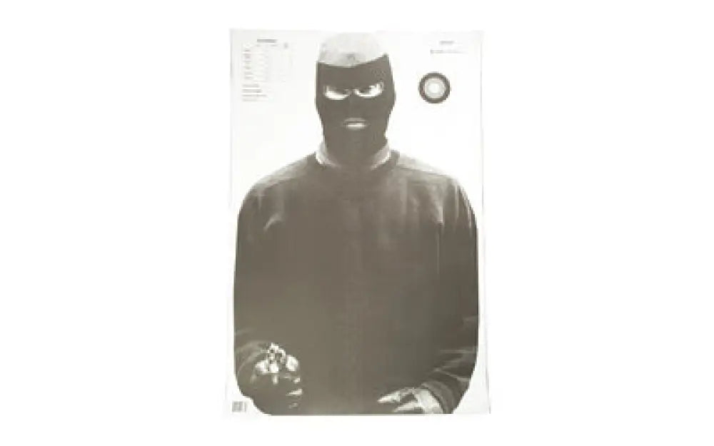 Action Target Vital Anatomy Black 100 Pack Buy at Faith and Freedom Outdoors - Paper Targets