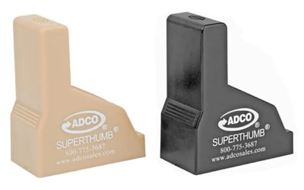 Adco Spr Thmb Ldr Pair Dbl Stock 9/40 Buy at Faith and Freedom Outdoors - Speed Loaders - Mag Loader/unloader