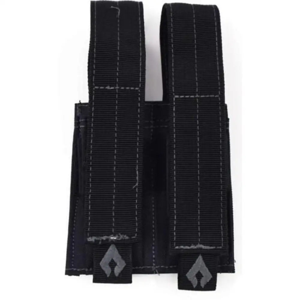 Advance Warrior Solutions Pouches|magazine Holsters Pistol Double Mag Pouch Black Buy at Faith and Freedom Outdoors