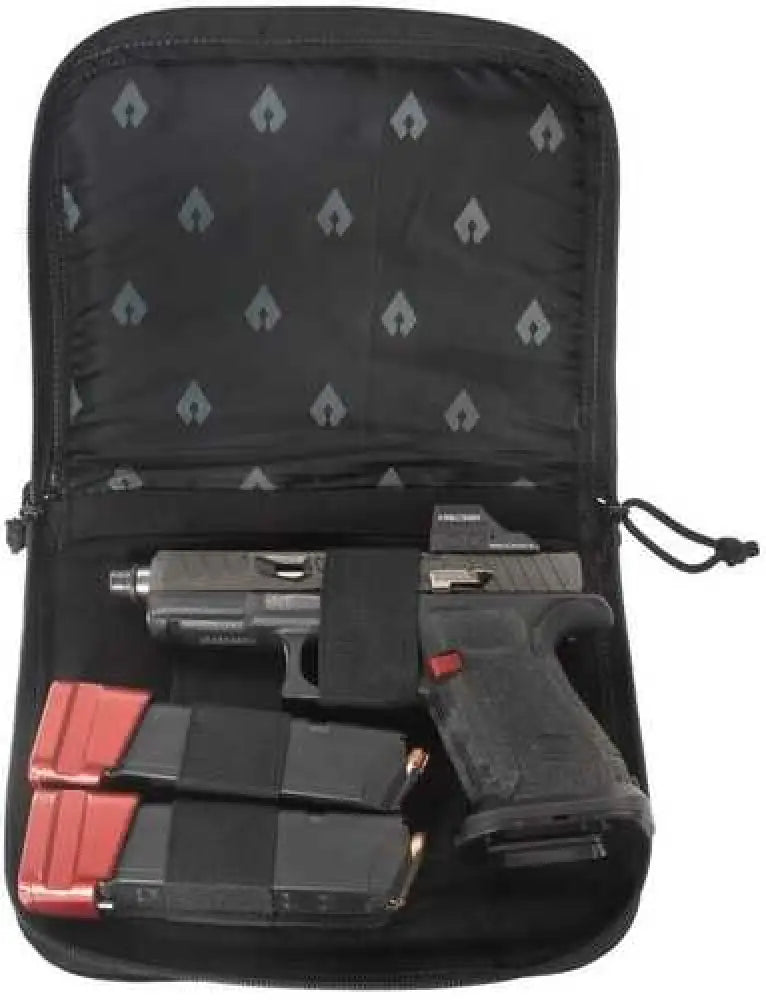 Advance Warrior Solutions Single Pistol Case Black 10.5’’ - Spc10