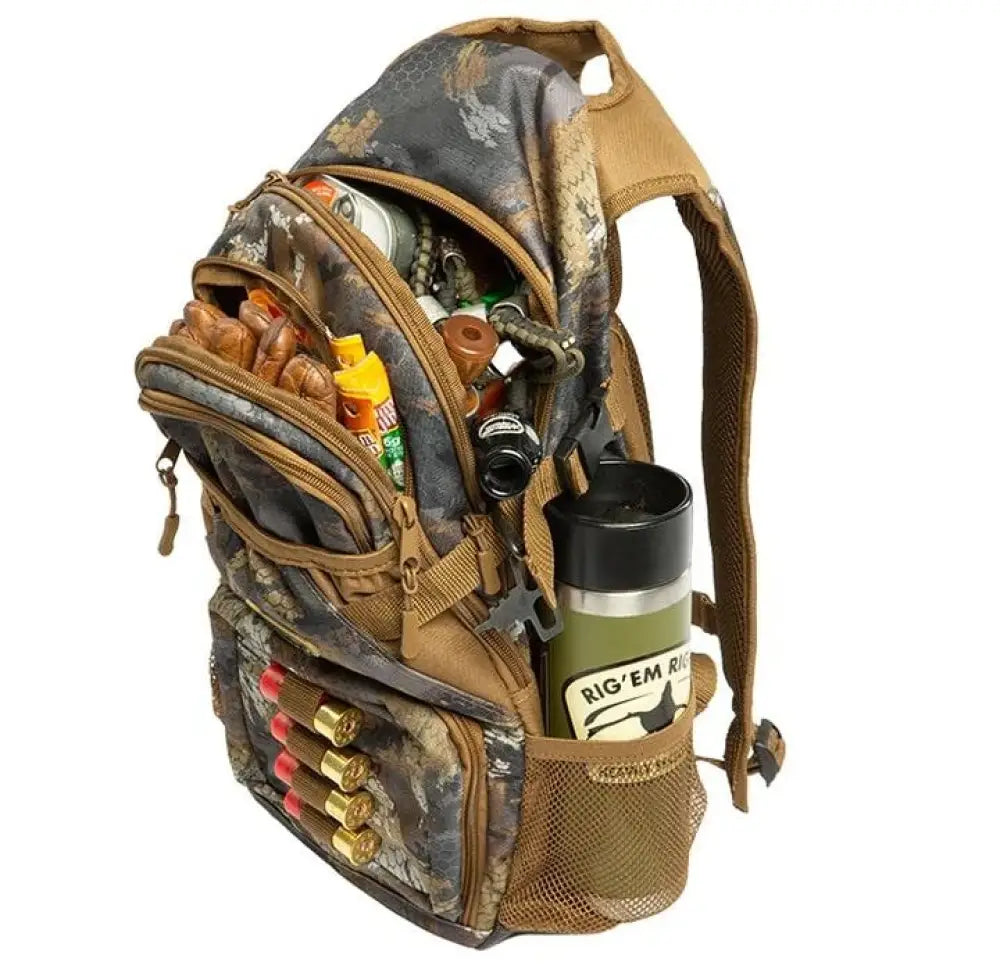 Adventec Llc Dba Rig Em Right Outdoors Backpacks ?Em Stump Jumper Backpack Optifade Timber Buy at Faith and Freedom