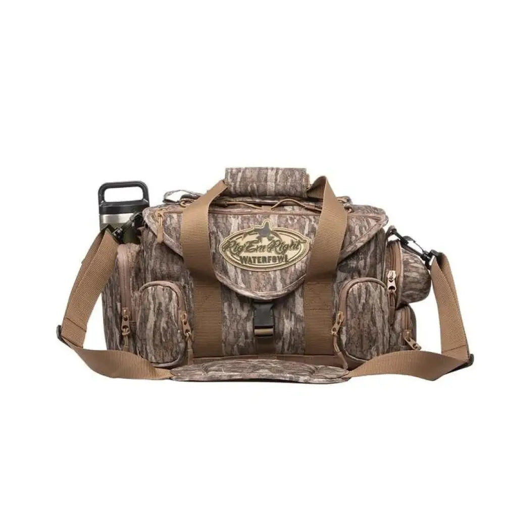 Adventec Llc Dba Rig Em Right Outdoors Blind Bags ?Em Shell Shocker Standard Bag Mossy Oak Bottomland Buy at Faith and F