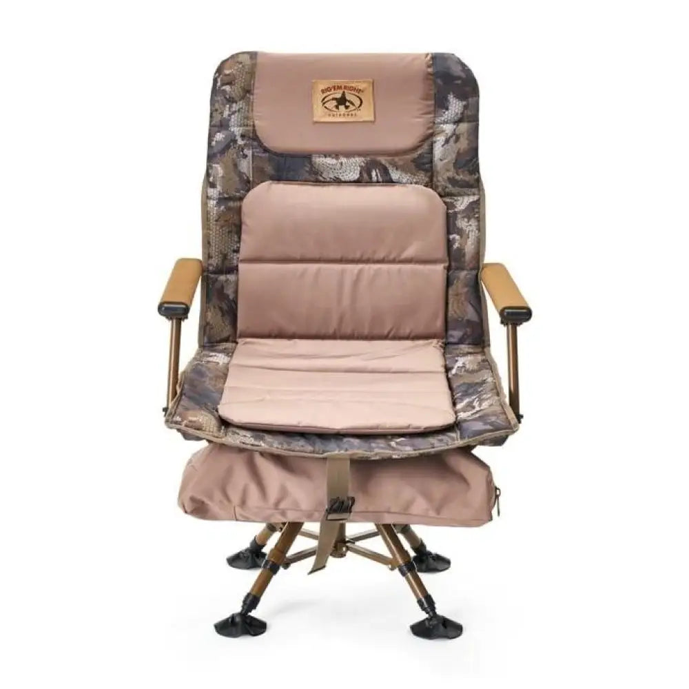 Adventec Llc Dba Rig Em Right Outdoors Blind Chairs ?Em Hyde 360 Chair Gore Optifade Timber Buy at Faith and Freedom