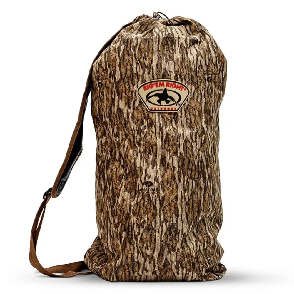 Adventec Llc Dba Rig Em Right Outdoors Decoy Bags Turkey Bag Mossy Oak Bottomland Buy at Faith and Freedom