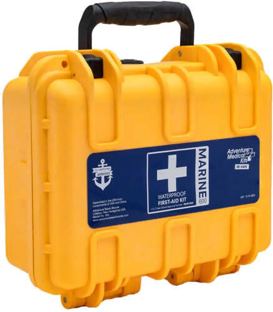 Adventure Medical Kits 01150601 Marine 600 Treats Injuries/illnesses Waterproof Yellow - 1150601