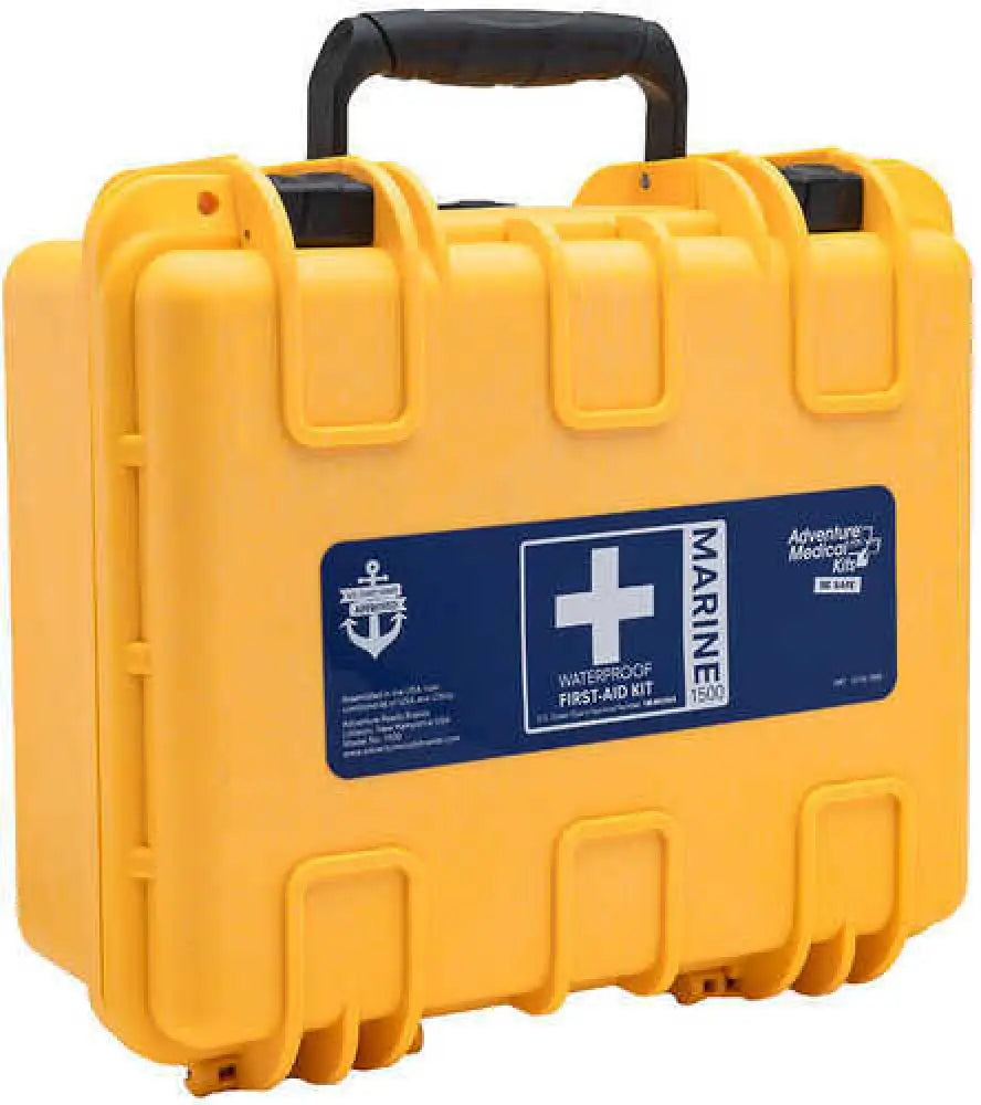 Adventure Medical Kits 01151500 Marine 1500 Treats Injuries/illnesses Dust Proof Waterproof Yellow - 1151500