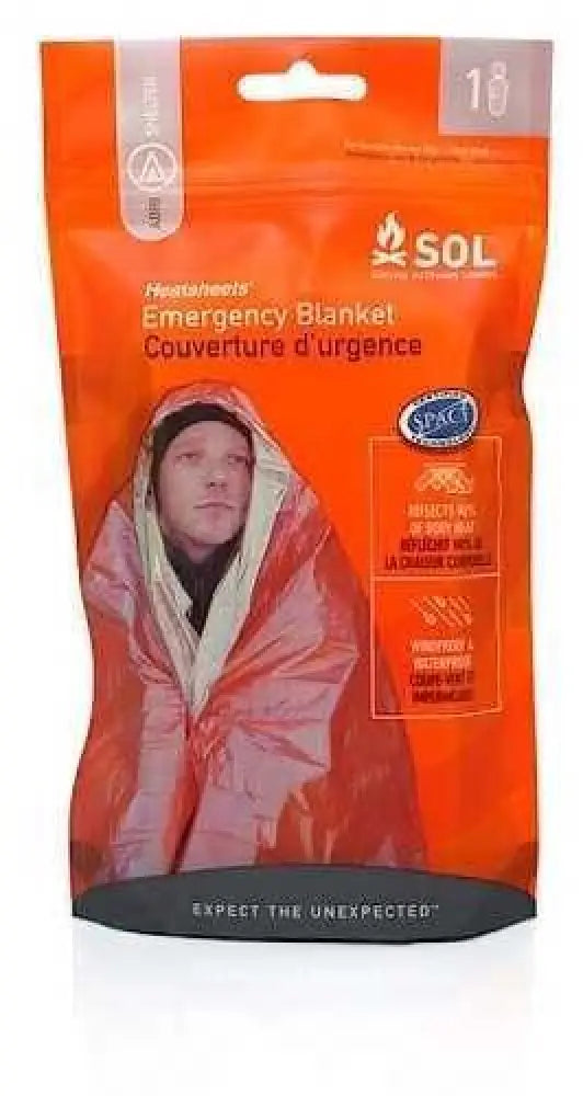Adventure Medical Kits / Tender Corp Emergency Blanket one Person Orange 01401222 - 1401222