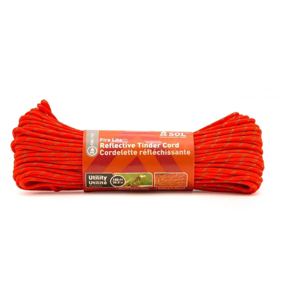 Adventure Ready Brands Emergency & Survival|outdoors Survive Outdoors Longer Fire Lite Utility Reflective Tinder Cord
