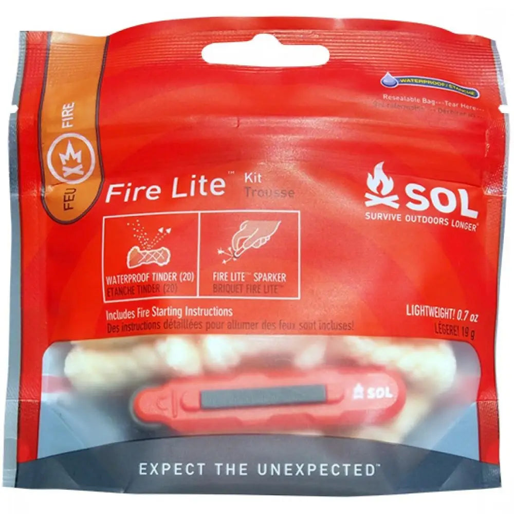 Adventure Ready Brands Emergency & Survival|outdoors Survive Outdoors Fire Lite Kit Buy at Faith and Freedom