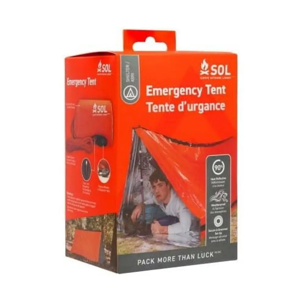 Adventure Ready Brands Emergency & Survival Survive Outdoors Longer Tent Orange Buy at Faith and Freedom