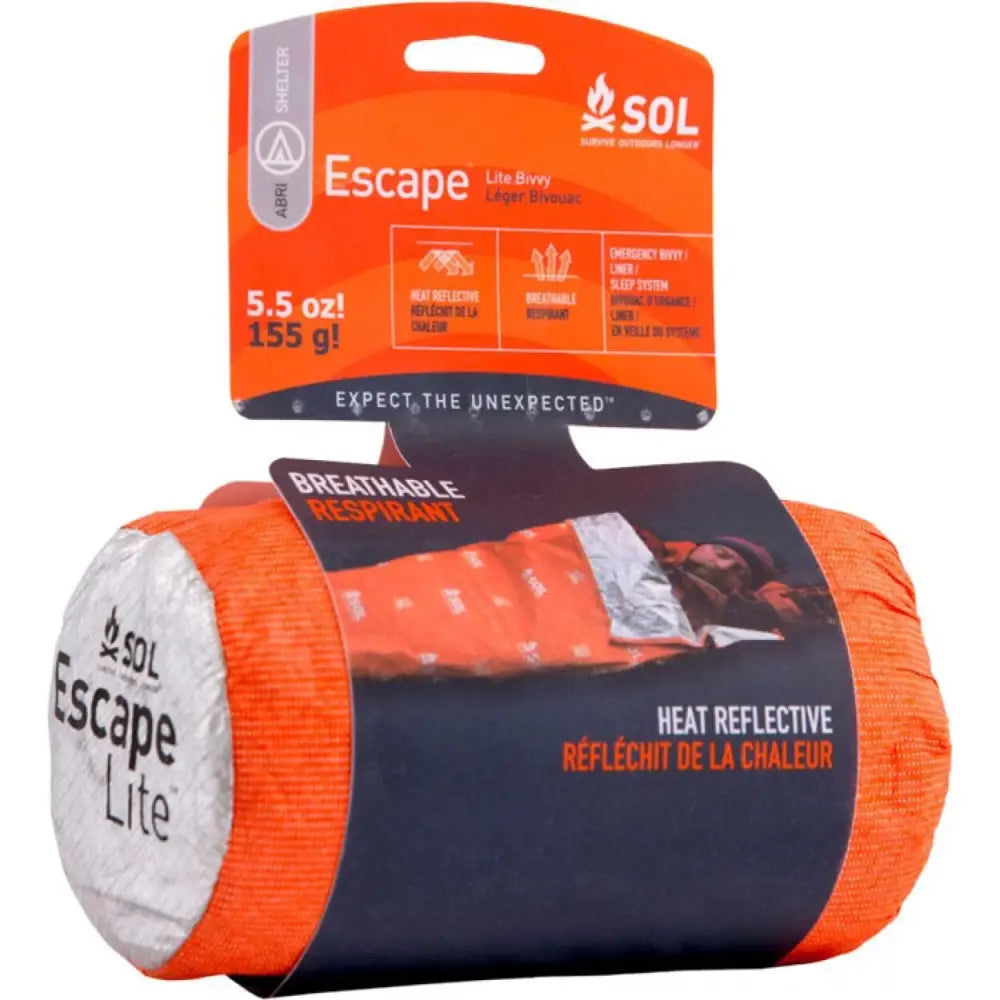 Adventure Ready Brands Emergency & Survival Survive Outdoors Longer Escape Lite Bivvy Buy at Faith and Freedom