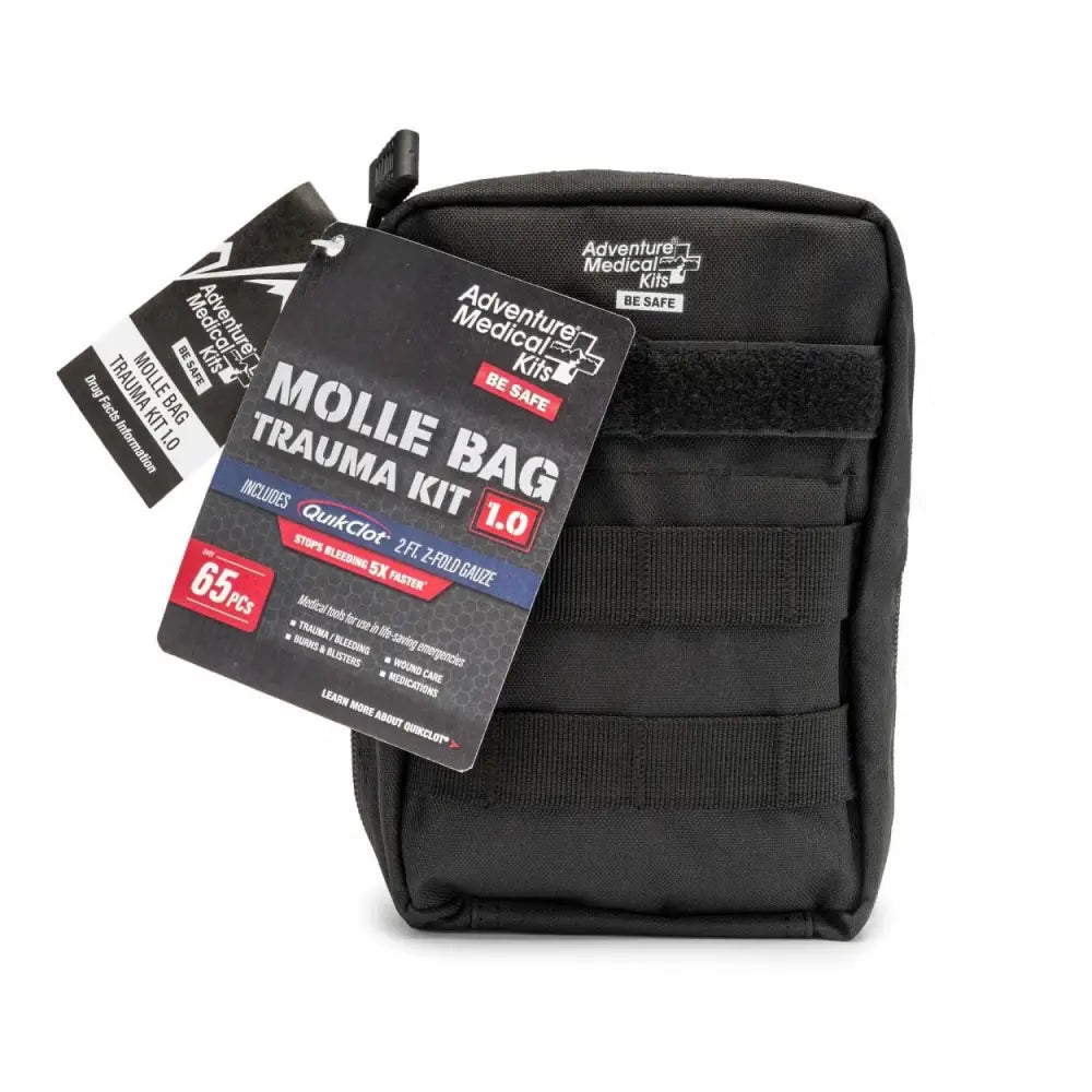 Adventure Ready Brands First Aid|first Aid Kits|first Kits Medical Molle Bag Trauma Kit 1.0 (black Bag) Buy at Faith