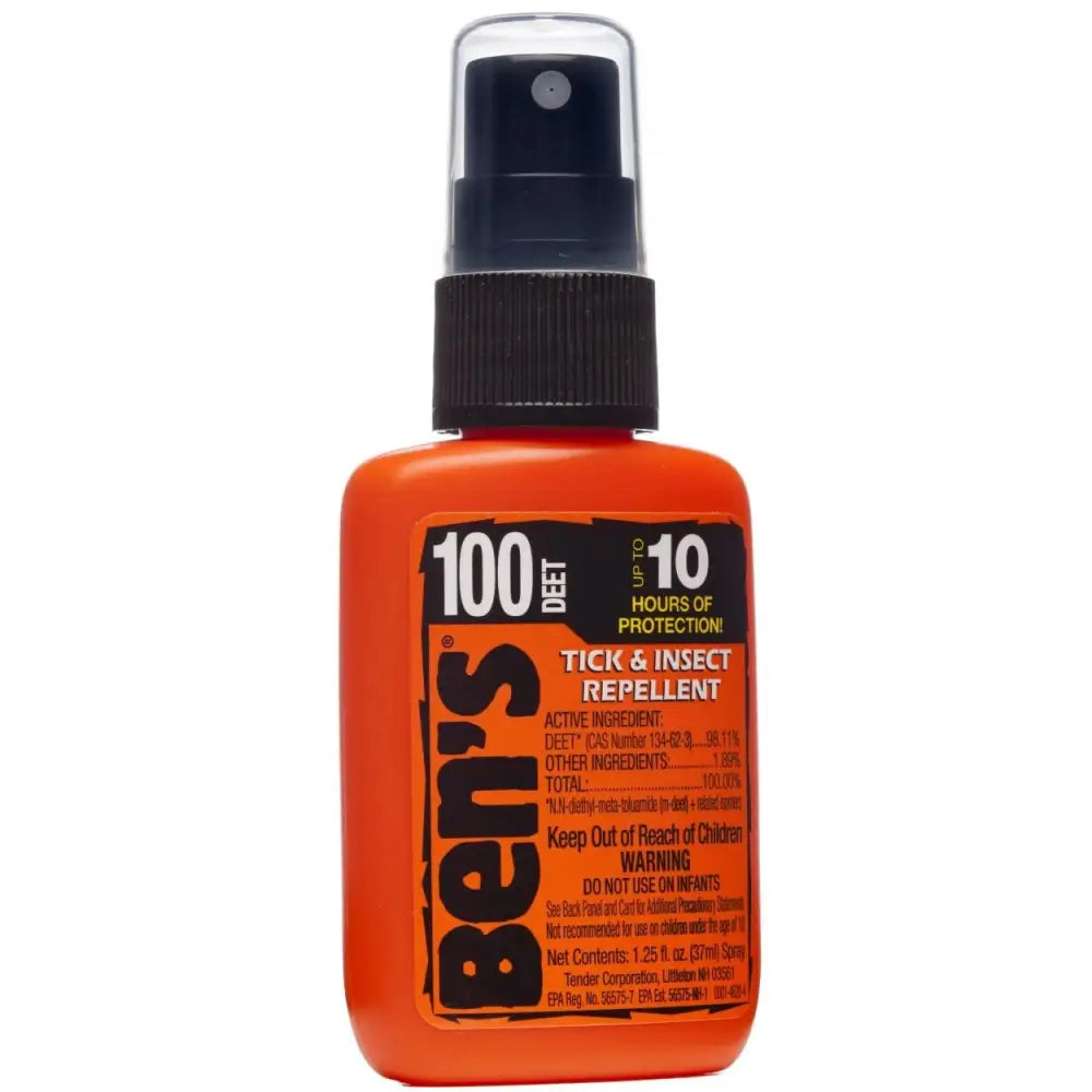 Adventure Ready Brands Insect Repellants Ben’s 100% Deet Pump -1.25 Oz. Buy at Faith and Freedom Outdoors