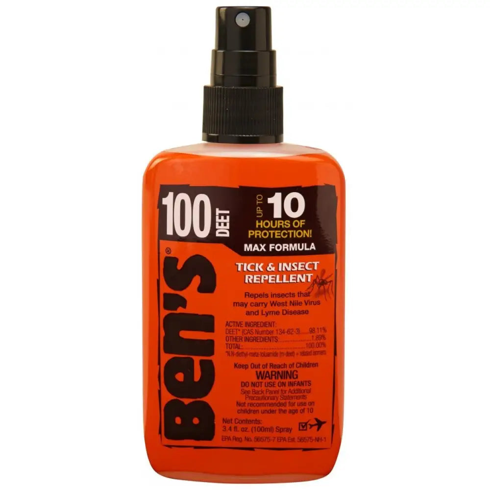 Adventure Ready Brands Insect Repellants Ben’s 100% Deet Pump - 3.4 Oz. Buy at Faith and Freedom Outdoors