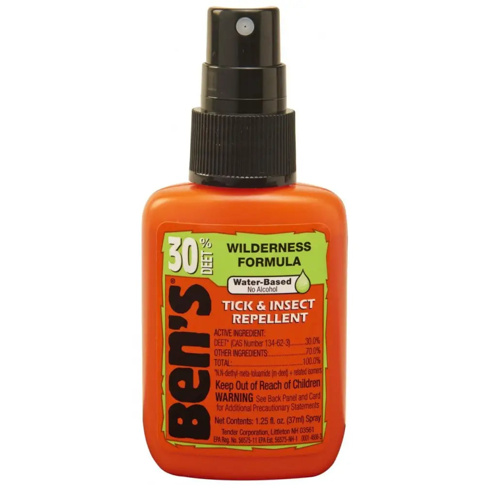 Adventure Ready Brands Insect Repellants Ben’s 30% Deet - 1.25 Oz. Pump Buy at Faith and Freedom Outdoors
