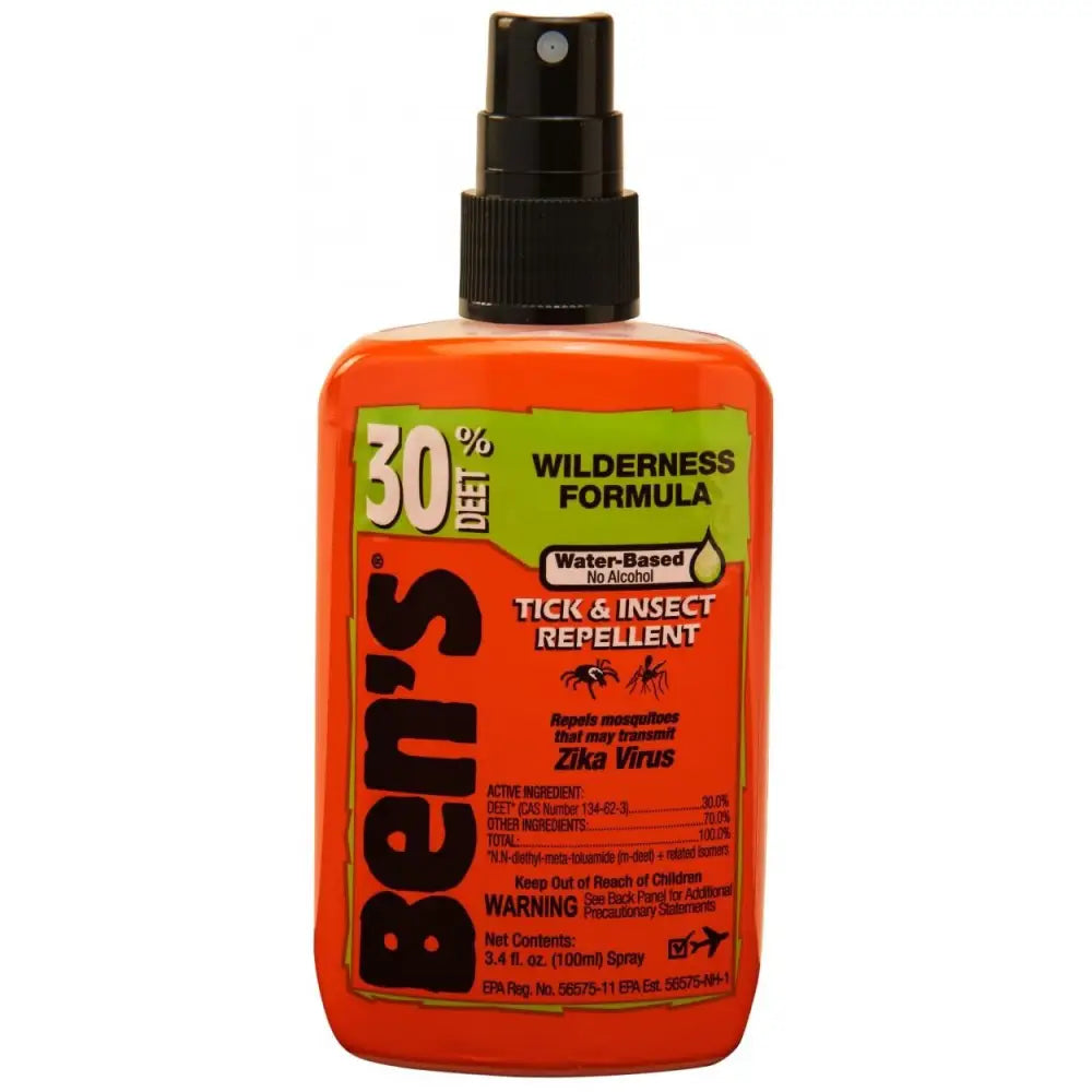 Adventure Ready Brands Insect Repellants Ben’s 30% Deet Pump - 3.4 Oz. Carded Buy at Faith and Freedom Outdoors