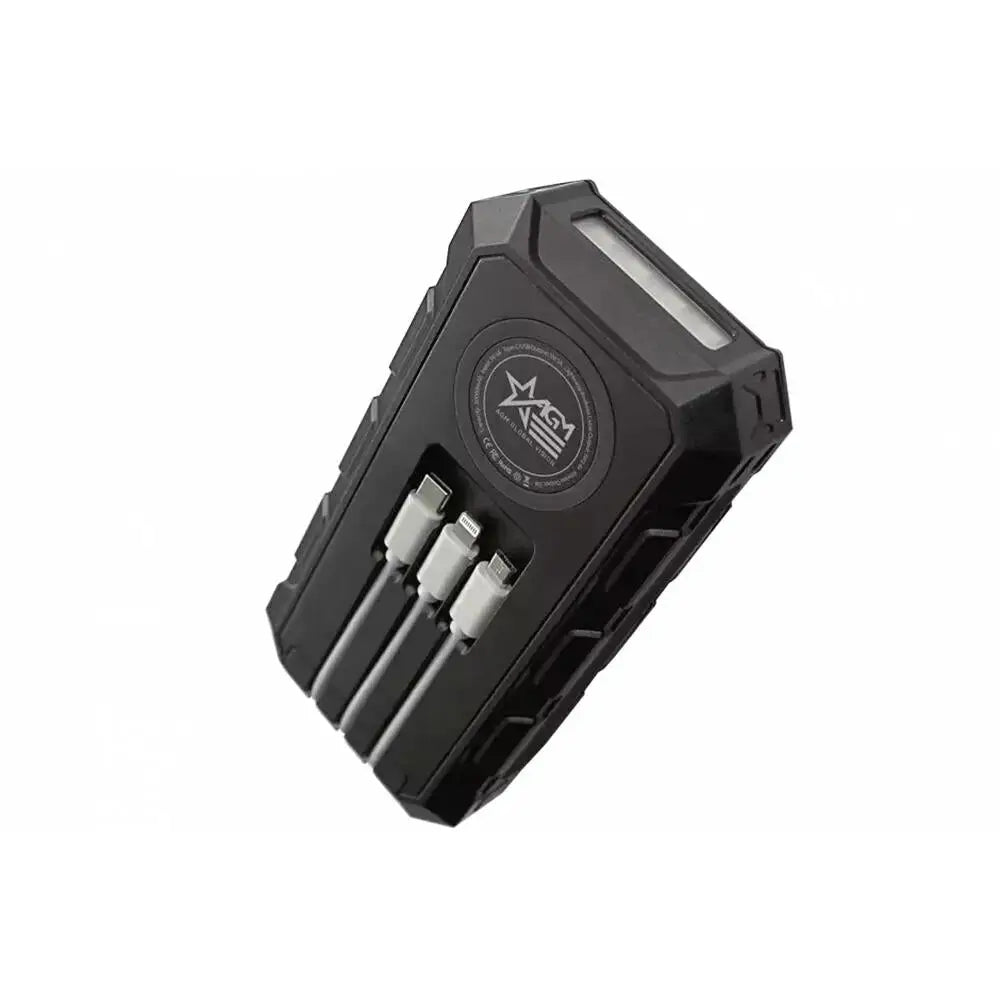 Agm Global Vision Batteries Wireless Charging Solar Powerbank Buy at Faith and Freedom Outdoors
