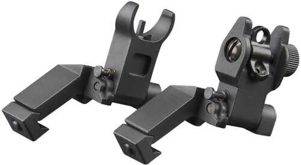 Aim Sports Mt45fs Ar Low Profile Flip Up Front Sight Ar-15 M4 Black Aluminum Anodized - Mt45fs
