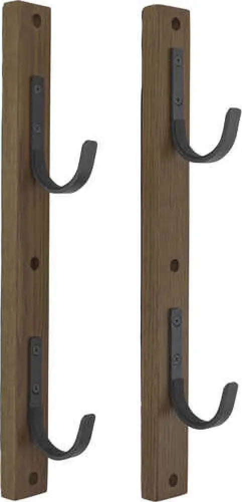 Allen 5659 Gun Collector Hardwood Rack 2 Rifle/shotgun Brown/black Wood/steel