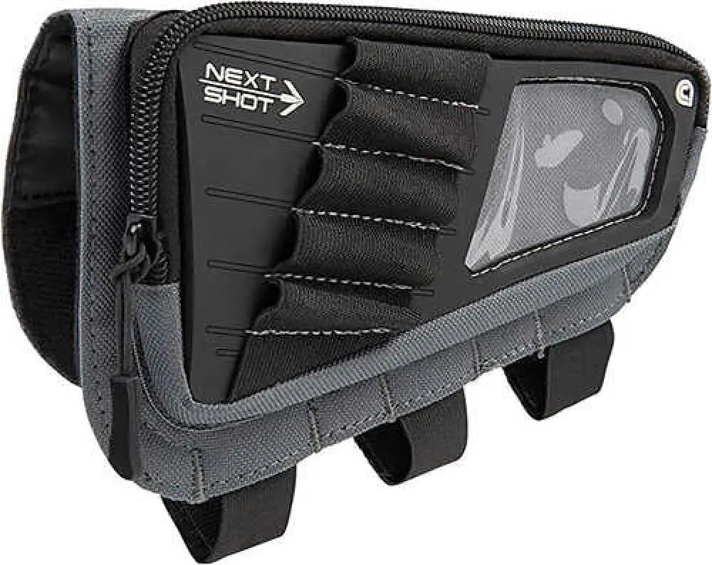 Allen 8528 Next Shot Cody Buttstock Pouch Gray.223-300 Win Magnum Capacity 5rd Rifle Mount