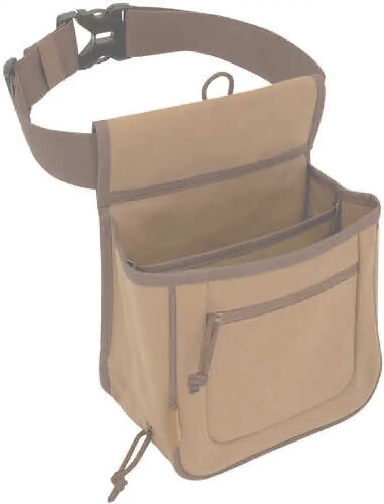 Allen Cases Rival Double Compartment Shell Bag & 52’’ Waist Belt Tan - 8332