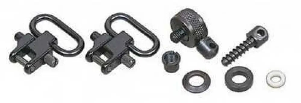 Allen Cases Sling Swivel Set for Pump and Semi-auto Shotguns 1’’ Slings Black 14430