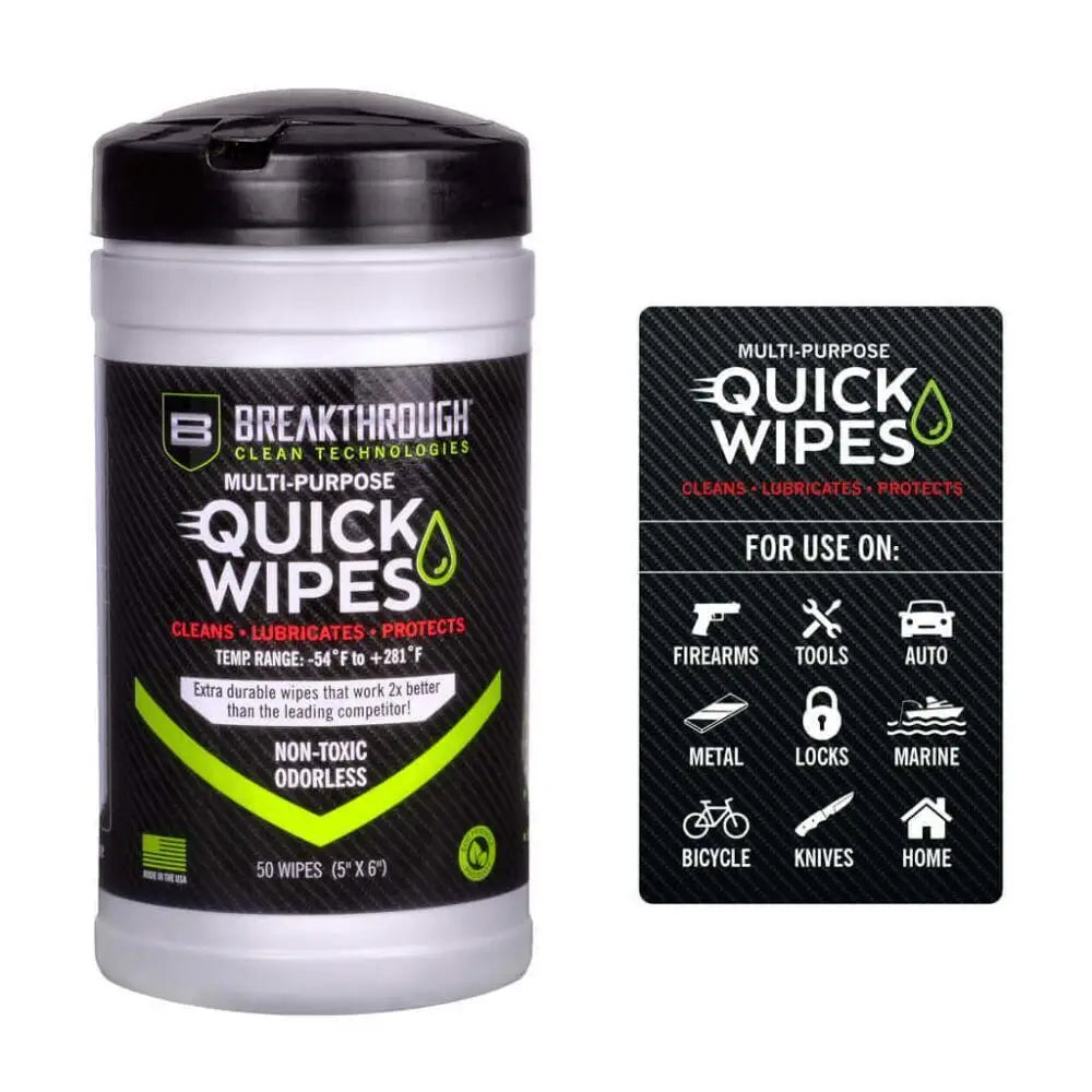 Allen Cloths & Wipes Breakthrough Clean Technologies Multi-purpose Clp Quick 5’’x6’’ 50/ct Buy at Faith and Freedom